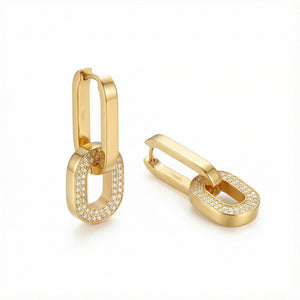 Goddess Earrings 18K Gold Plated